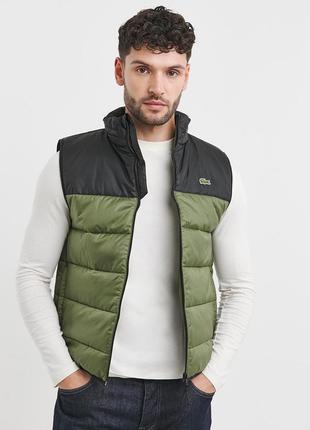 Мужской жилет, безрукавка lacoste