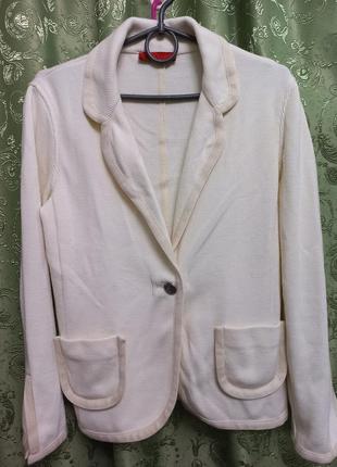 Пиджак в рубчик