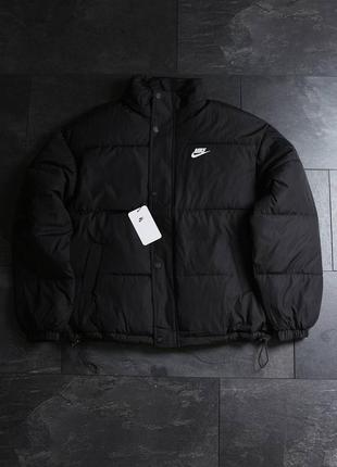 😍пуховик nike черный 😍