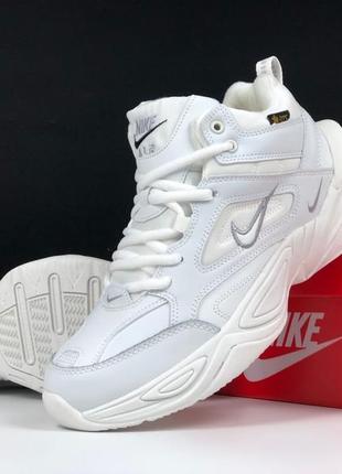 Зимние кроссовки nike jordans m2k fur winter с мехом зимние
