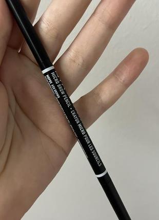 Nyx micro brow encil ash brown карандаш для бровей механический