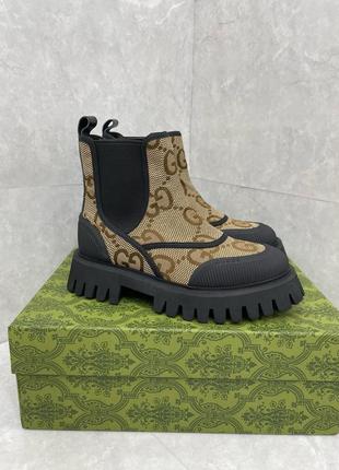 Сапоги в стиле gucci🖤