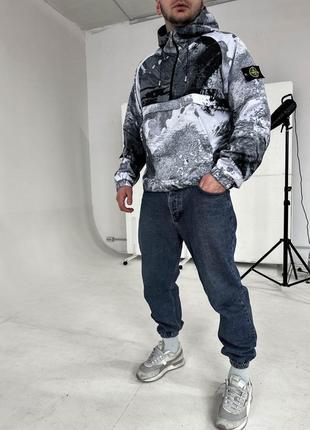 Мужской зимний  анорак