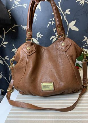 ⚜️❤️marc jacobs, винтажная сумка, нат кожа