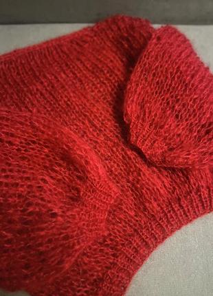 Светр з мохеру павутинка 4