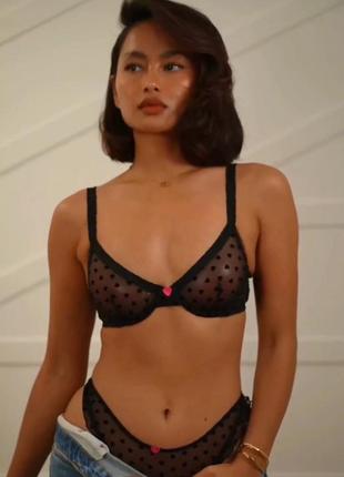 Комплект білизни victoria's secret вікторія сікрет оригінал