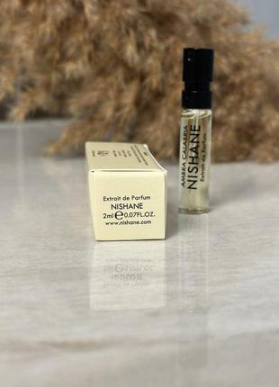 Оригинал пробник парфюма nishane ambra calabria