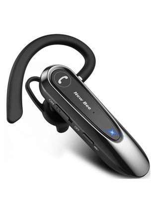 Нова bluetooth гарнітура new bee lc-b45 black