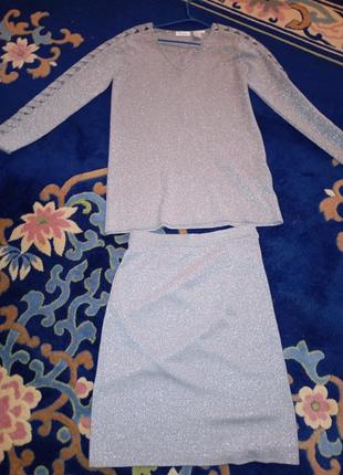 Вечерный костюм р.38м hong kond