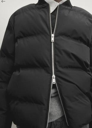 Куртка Massimo dutti пух куртки
