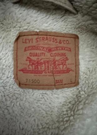 Куртка levi’s вельветовая2 фото