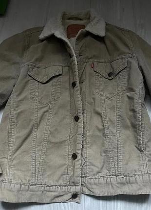 Куртка levi’s вельветовая