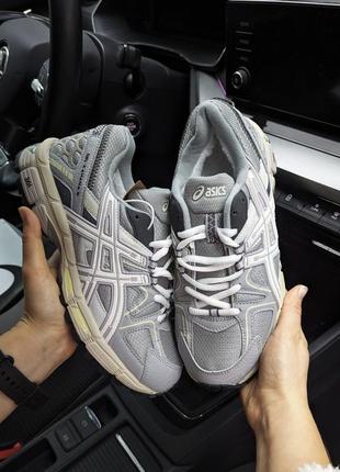 Зимние кроссовки shoes asics gel kahana 8 серые (мех)
