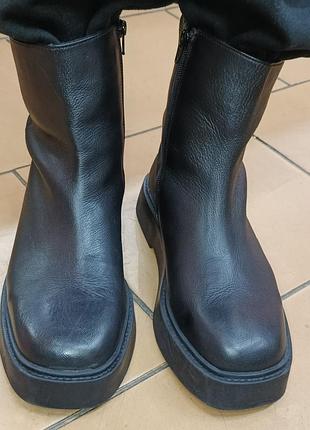 Кожаные ботинки river island 41 р
