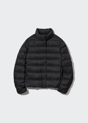 Куртка пуховик uniqlo ultra light down jacket компактная черная новая с бирками