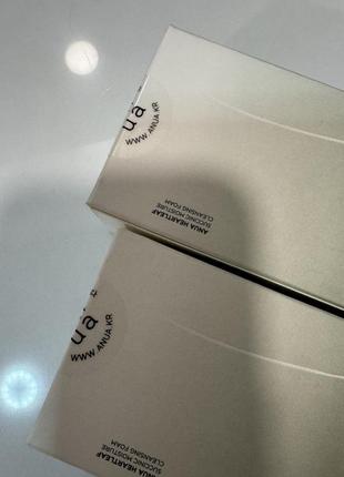 Anua гель пенка для умывания с янтарной кислотой