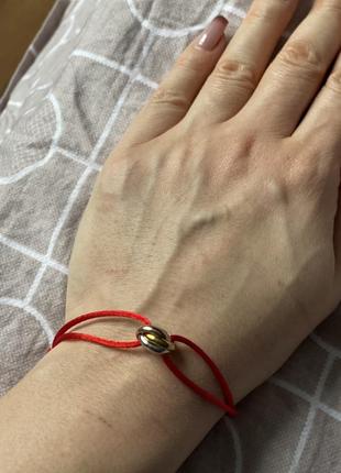 Браслет нитка трініті з гравіюванням