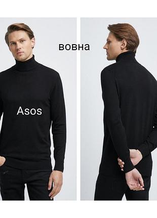 Светр чорний,💯 вовна ,м'який, ніжний і дуже теплий. стан нового.