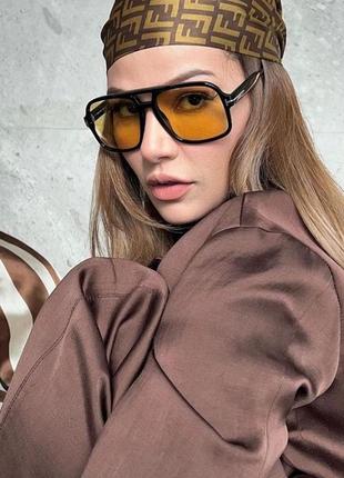 Солнцезащитные очки в стиле tom ford