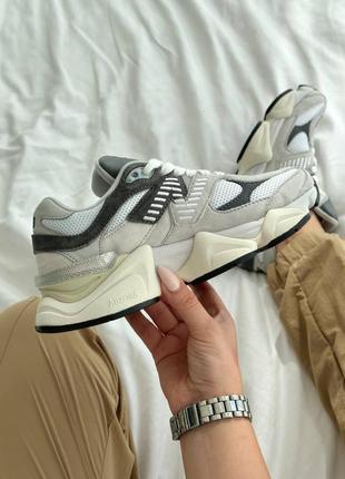 Кроссовки new balance 9060 grey/white3 фото