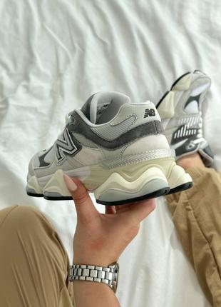 Кроссовки new balance 9060 grey/white8 фото