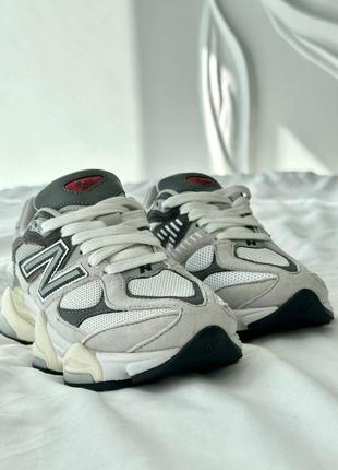 Кроссовки new balance 9060 grey/white4 фото