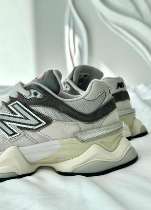 Кроссовки new balance 9060 grey/white9 фото