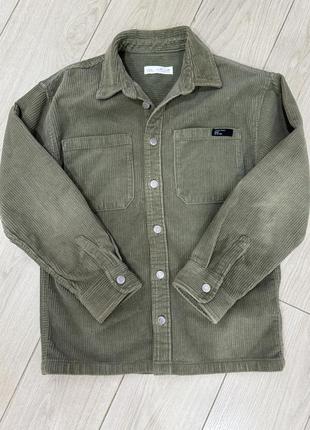 Рубашка хакі на 140