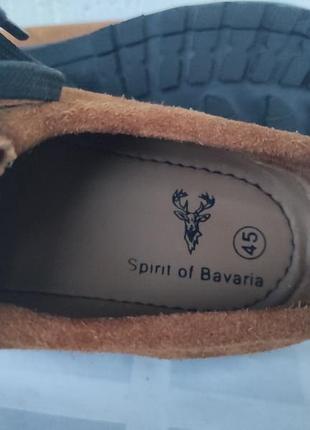 Замшевие,демисезонние туфли октовберфест spirit of bavaria р.45