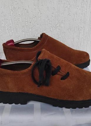 Замшевие,демисезонние туфли октовберфест spirit of bavaria р.45