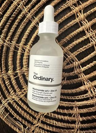 Сыворотка с ниацинамидом и цинком the ordinary