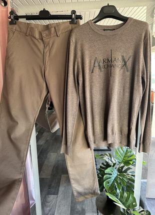 Кофта арманы и штаны armani exchange