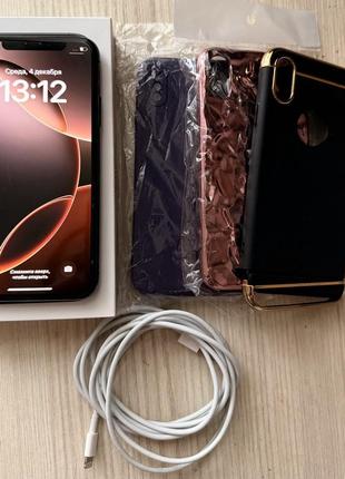 Iphone x 256 gb black
