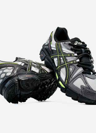 Кросівки asics  gel-kahana 8 green "gore-tex"