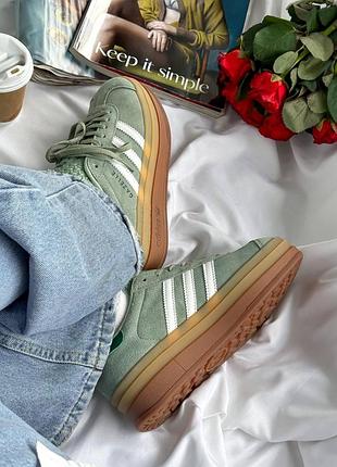 Жіночі кросівки gazelle bold grey