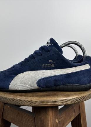 Кроссовки white puma Mayze Suede Chelsea Boot мужские синие 43