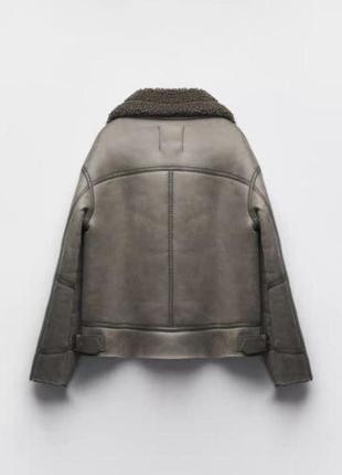 Тепла дублянка з діючої колекції zara3 фото