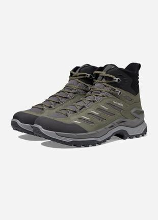 Водонепроникнені туристичні зимові трекінгові чоловічі термо черевики для хайкінгу  lowa unnowo mid 42-43 розмір