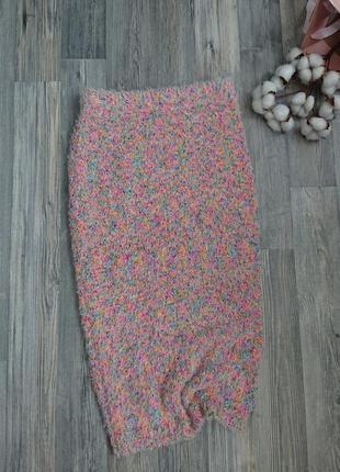 Красивая теплая юбка травка р. m/l