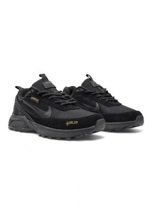 Мужские кроссовки nike rivah gore-tex ❄️ fur ❄️ • black 3