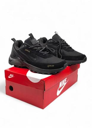Мужские кроссовки nike rivah gore-tex ❄️ fur ❄️ • black 4