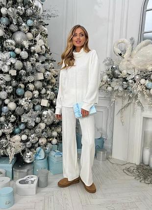 Костюм ангора люкс палаццо свитер