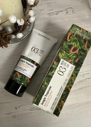Крем-молочко для зволоження тіла academie jungle tropicale body creamy milk exotic spring 100 мл