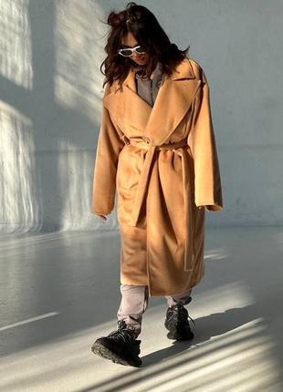 Стильный кашемир пальто