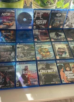 Игры пс 4/playstation 4-5/ігри/диски