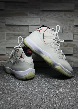 Кроссовки air jordan 11 retro platinum tint . оригинал
