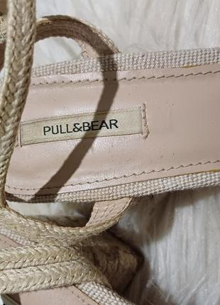Фирменные босоножки от pull & bear7 фото