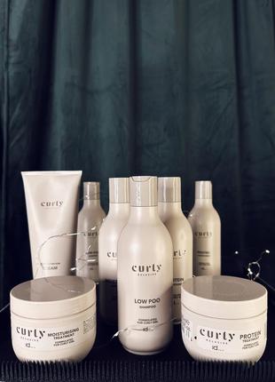 Idhair curly xclusive – мягкий шампунь для вьющихся волос