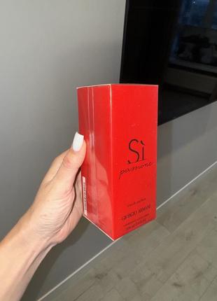 Духи духи si passion оригинальный аромат 100 ml