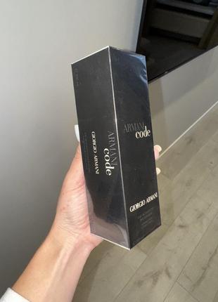 Духи духи armani code оригинальный аромат 100 ml